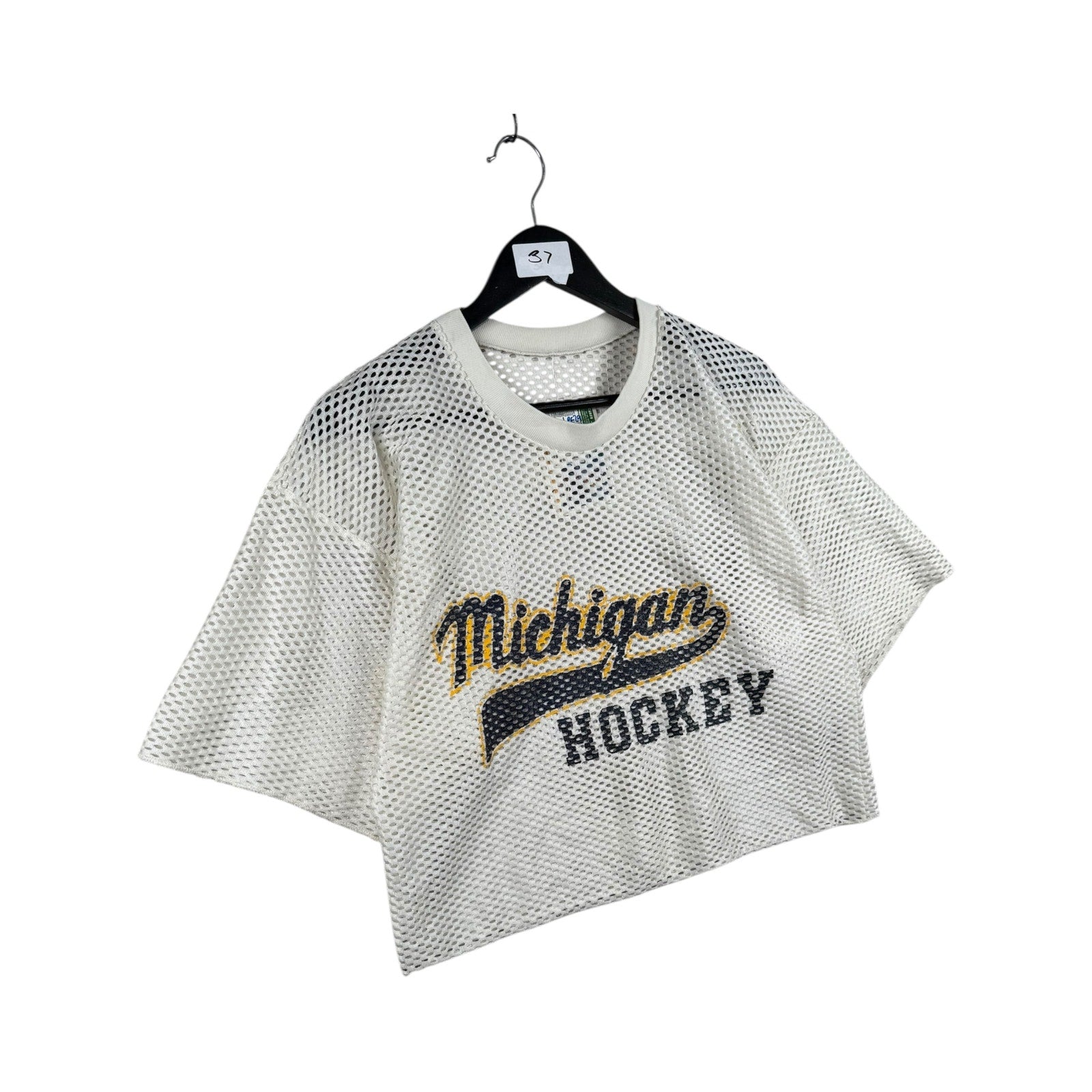 Vintage Michigan Hockey Y2K Cropped Jersey