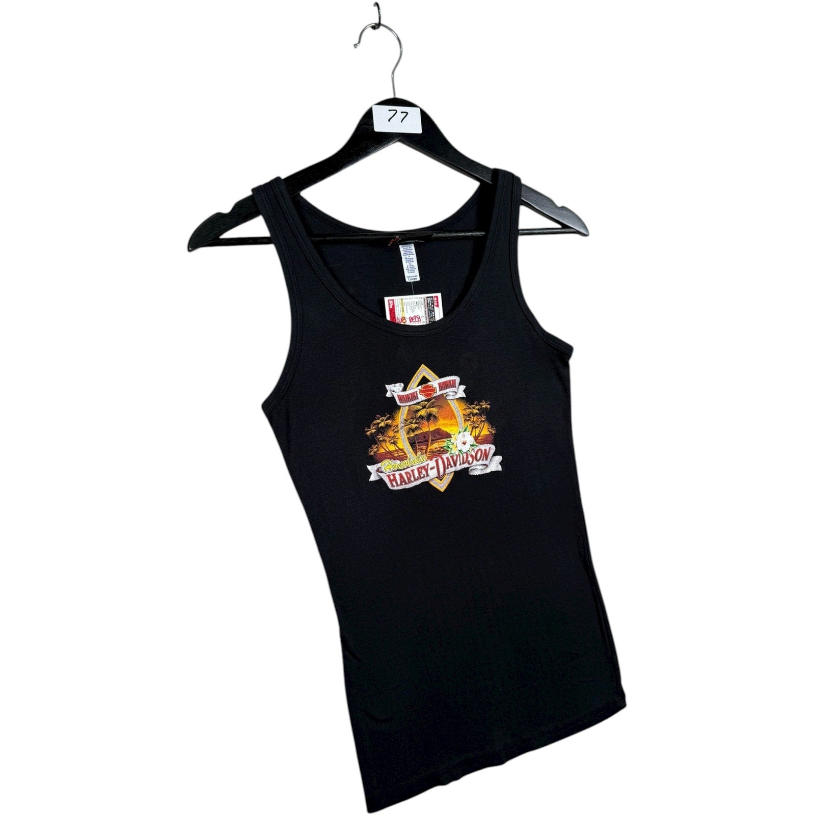 Vintage Harley Davidson Waikiki Hawaii Tank Top