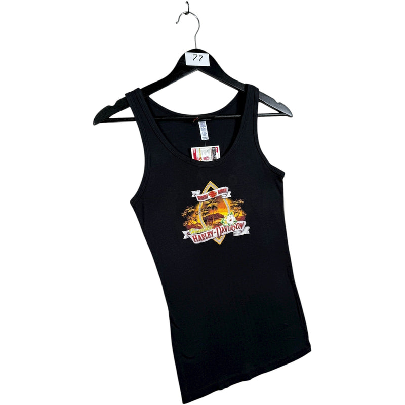Vintage Harley Davidson Waikiki Hawaii Tank Top