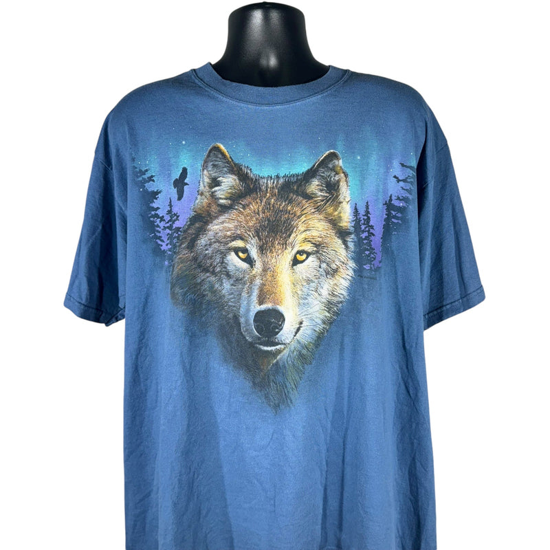 Vintage Big Face Wolf Tee 90s