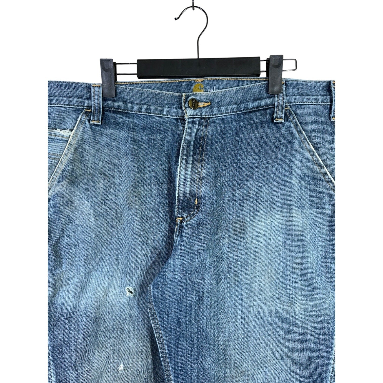 Vintage Carhartt Denim Carpenter Shorts 36