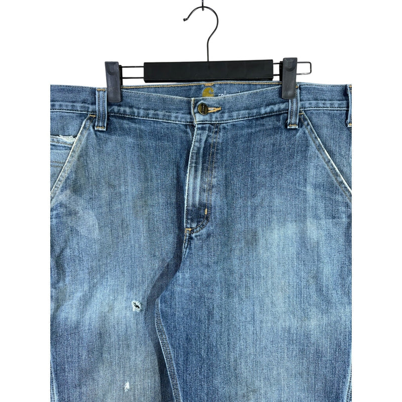 Vintage Carhartt Denim Carpenter Shorts 36