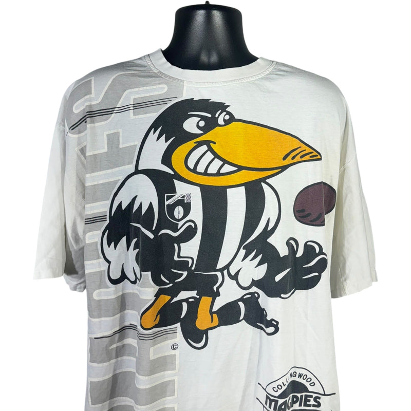 Vintage Collingwood Magpies Football Club Tee 90s