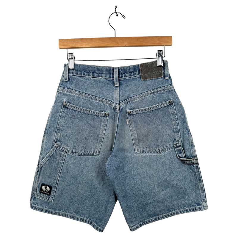 Vintage Levi's Jeans Silvertab Bermuda Denim Shorts 28