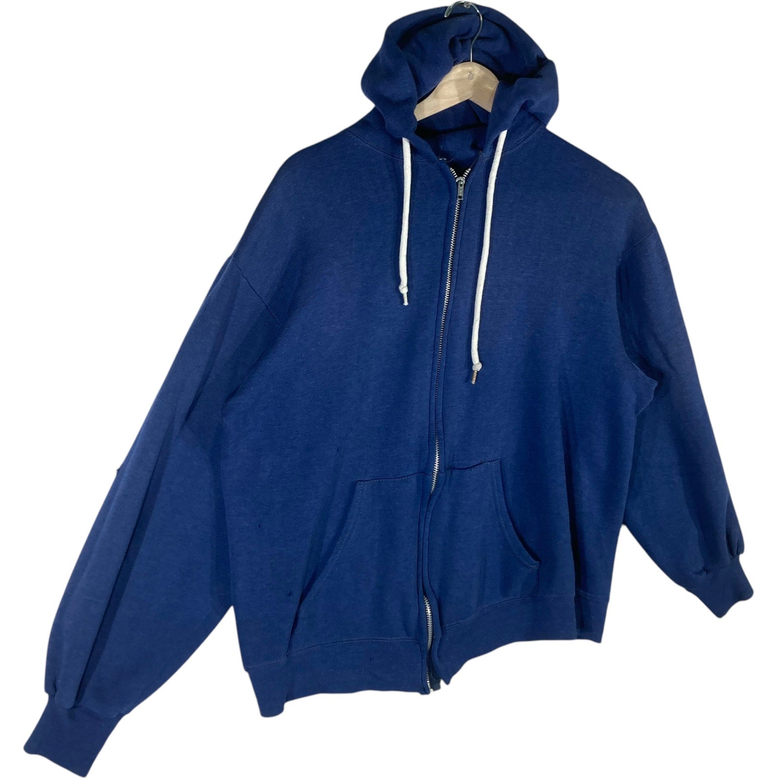 Vintage 70s/80s Blank Zip Up Hoodie