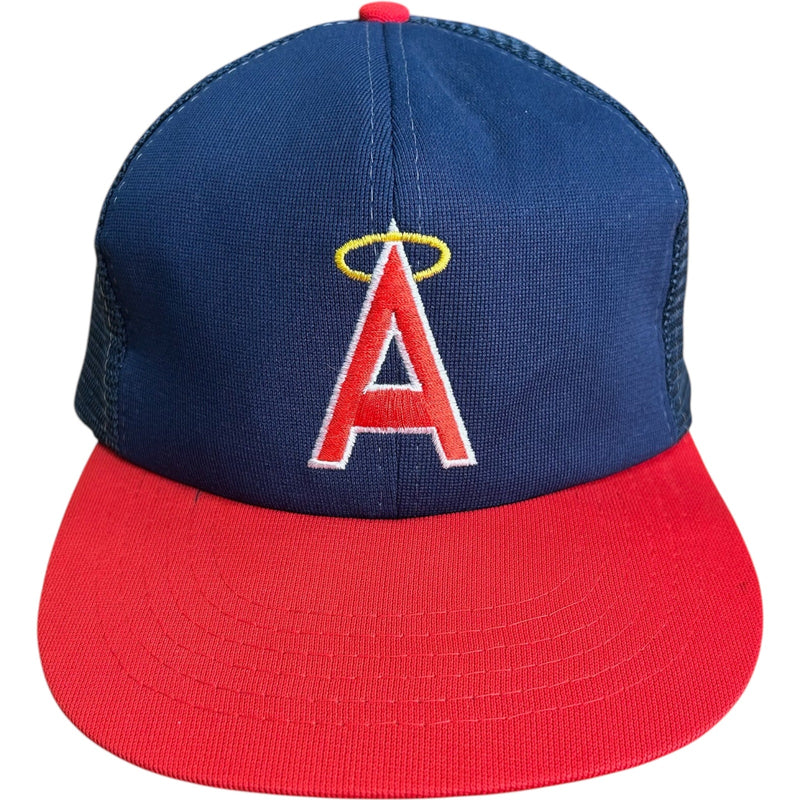 Vintage NWT California Angels Logo MLB Snapback Trucker Hat