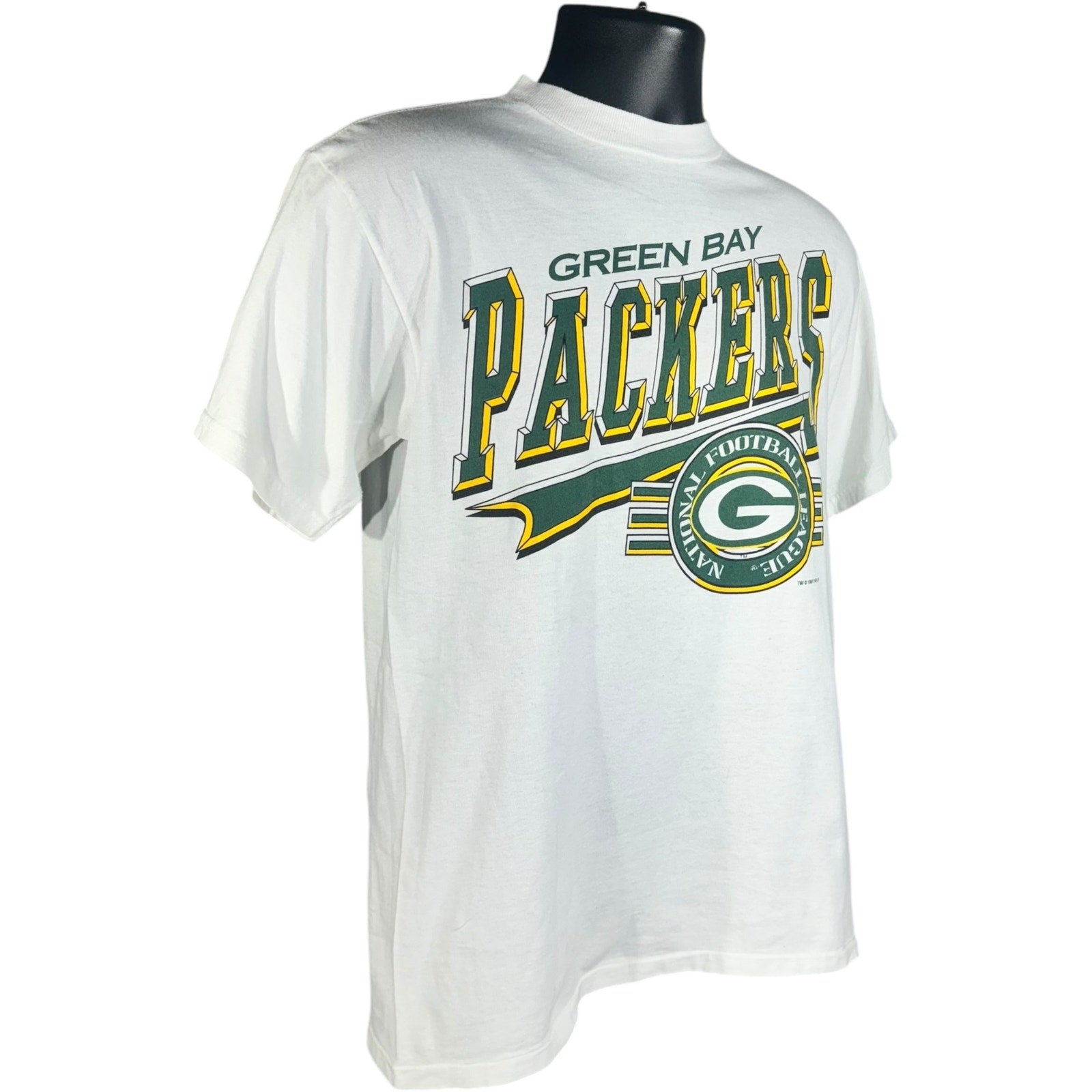 Vintage Green Bay Packers Logo NFL Tee 1997