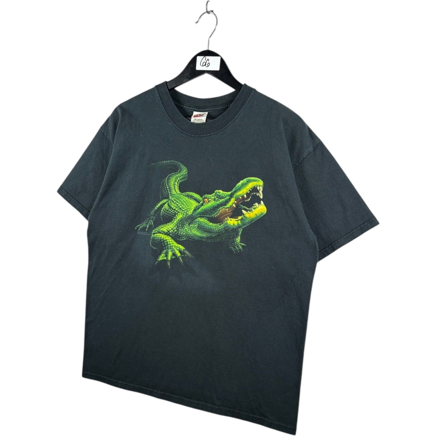 Vintage Alligator Print T-Shirt