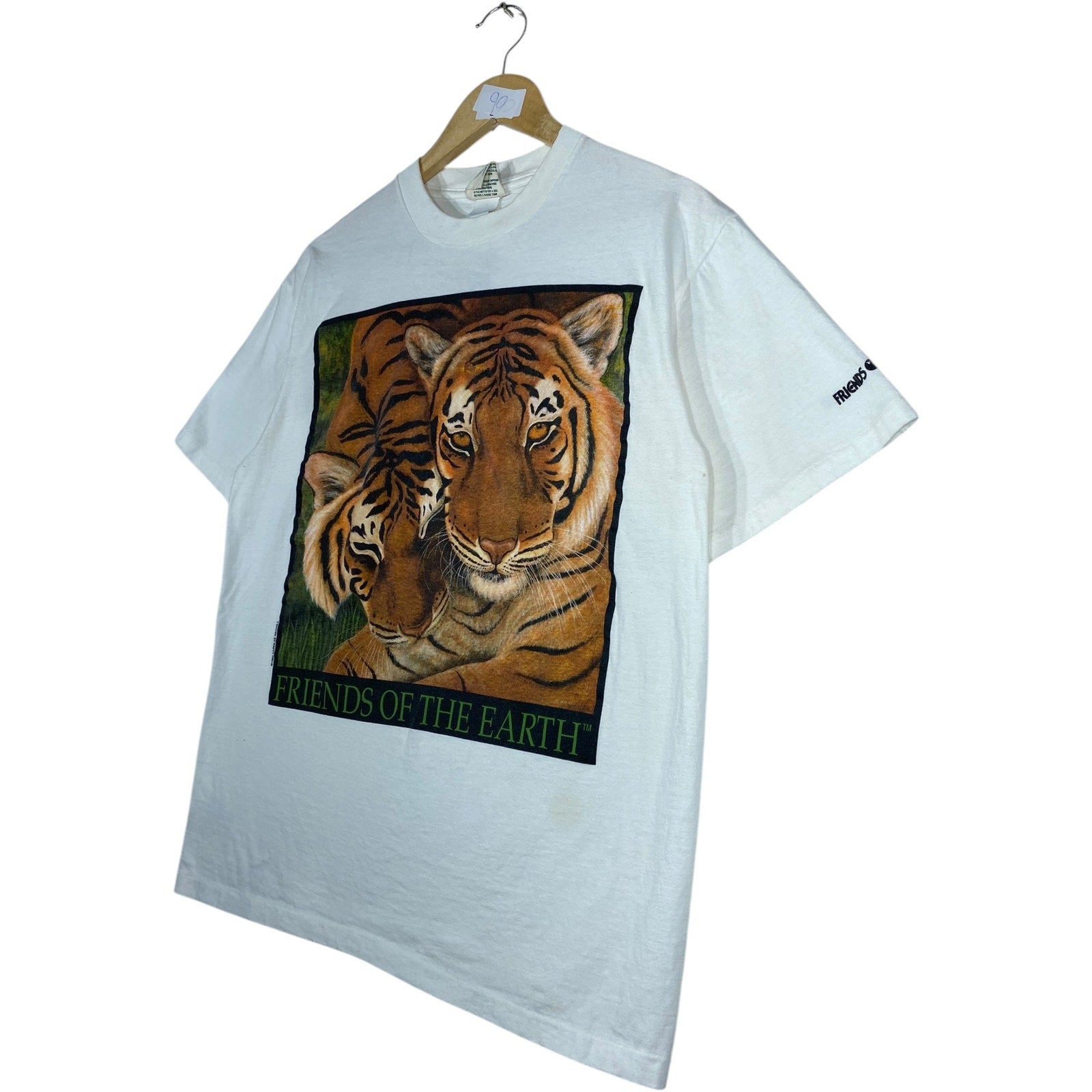 Vintage Friends Of The Earth Tigers T-Shirt