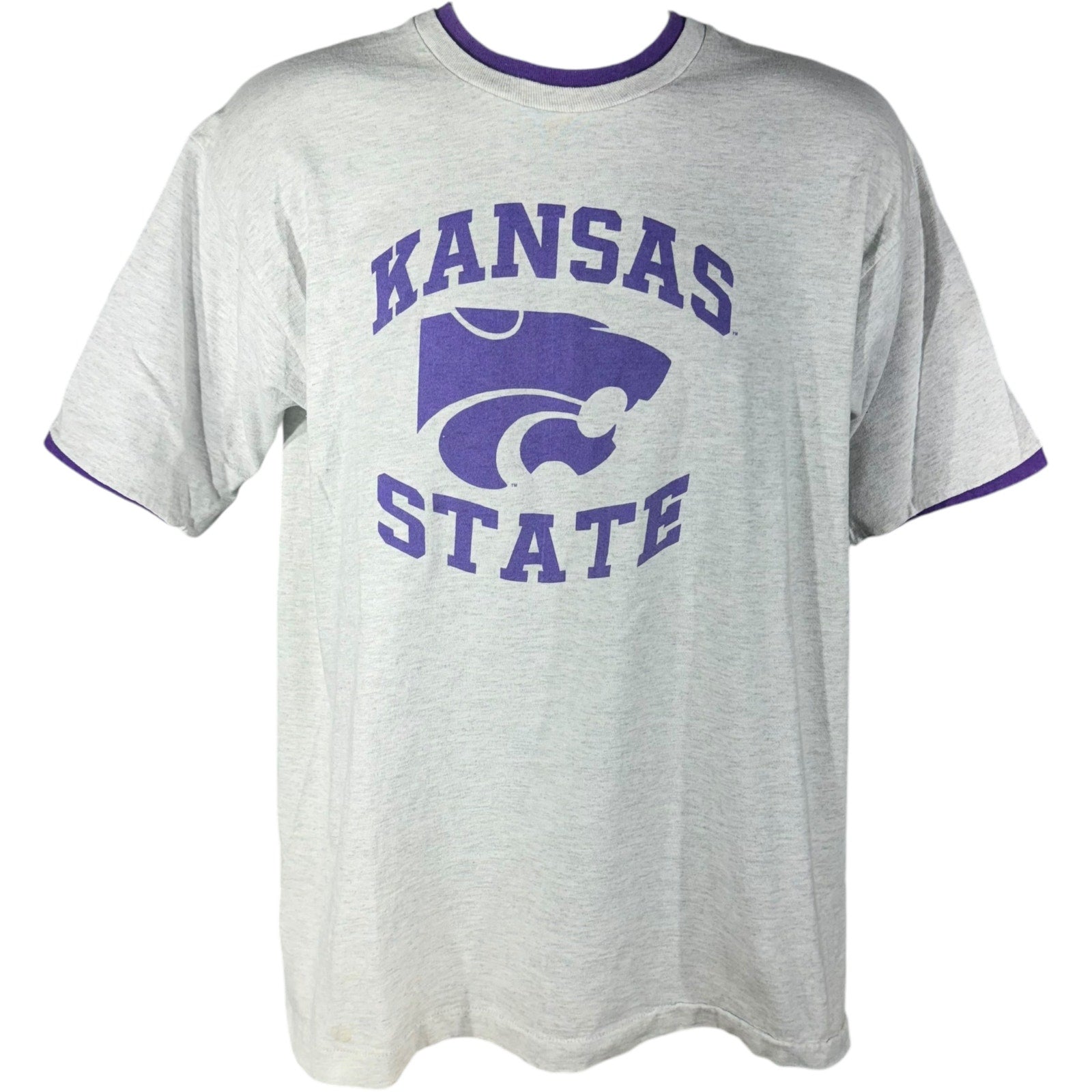 Vintage Kansas State University Mascot Logo Tee