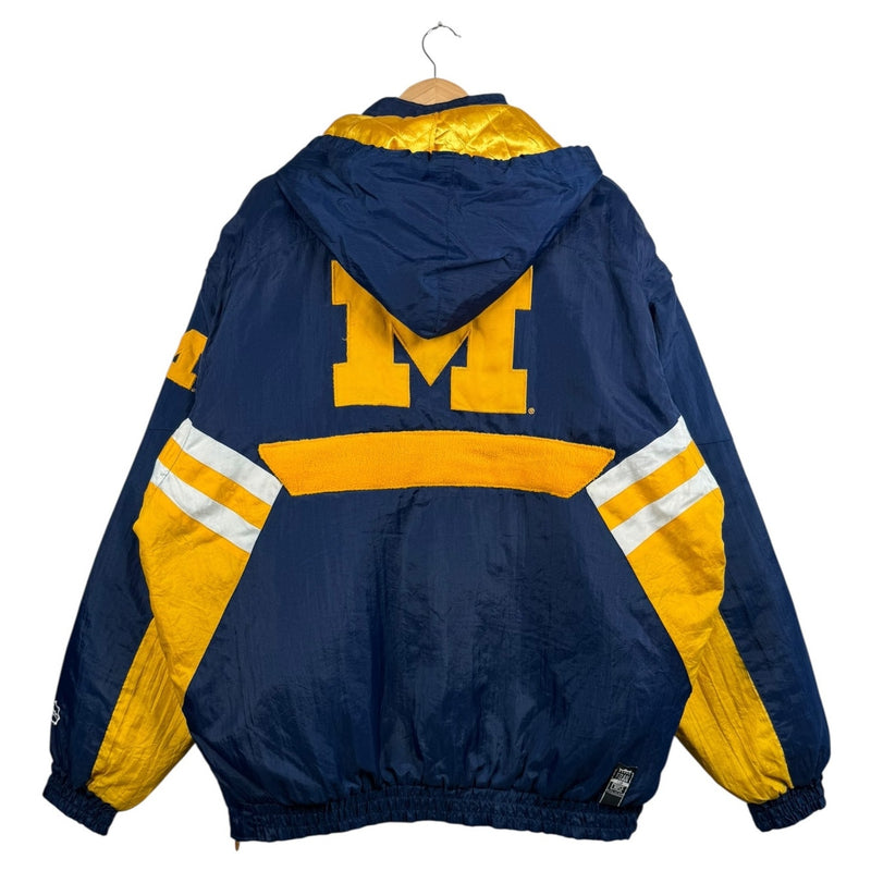 Vintage Michigan Wolverines 1/2 Zip Jacket