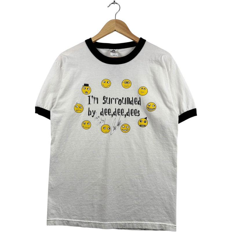 Vintage Alstyle Smileys Ringer T-Shirt