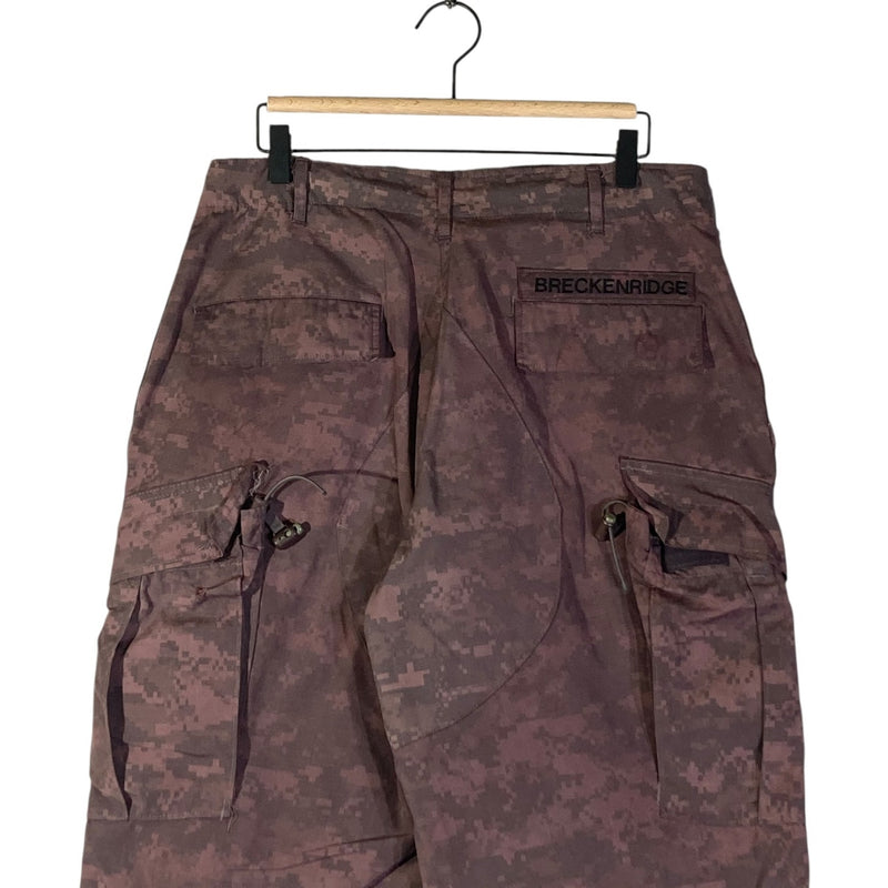 Vintage Breckenridge Camo Cargo Shorts 34