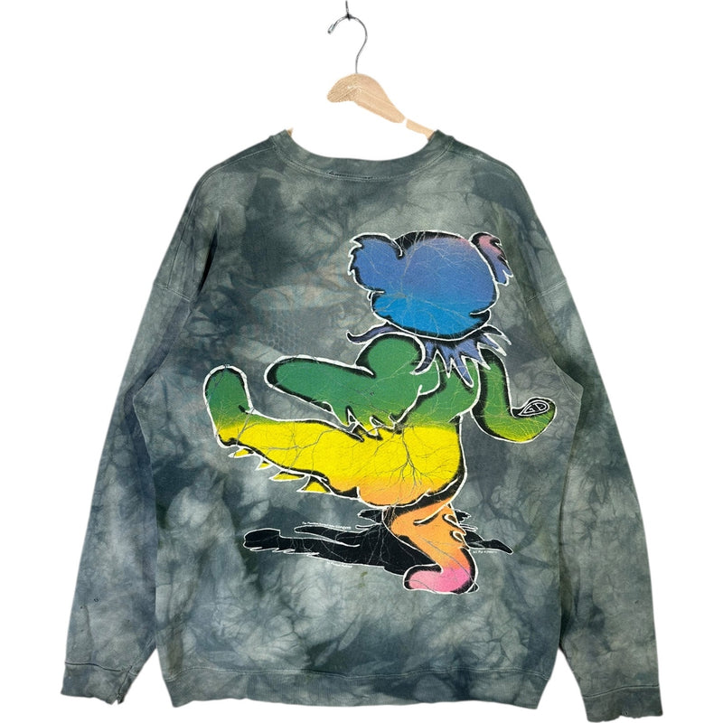 Vintage Grateful Dead Dancing Bear Tie-Dye Crewneck