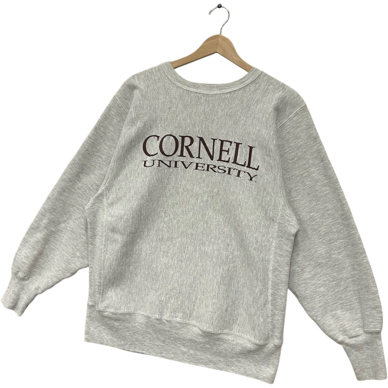 Vintage Champion Reverse Weave Cornell University Spellout Crewneck