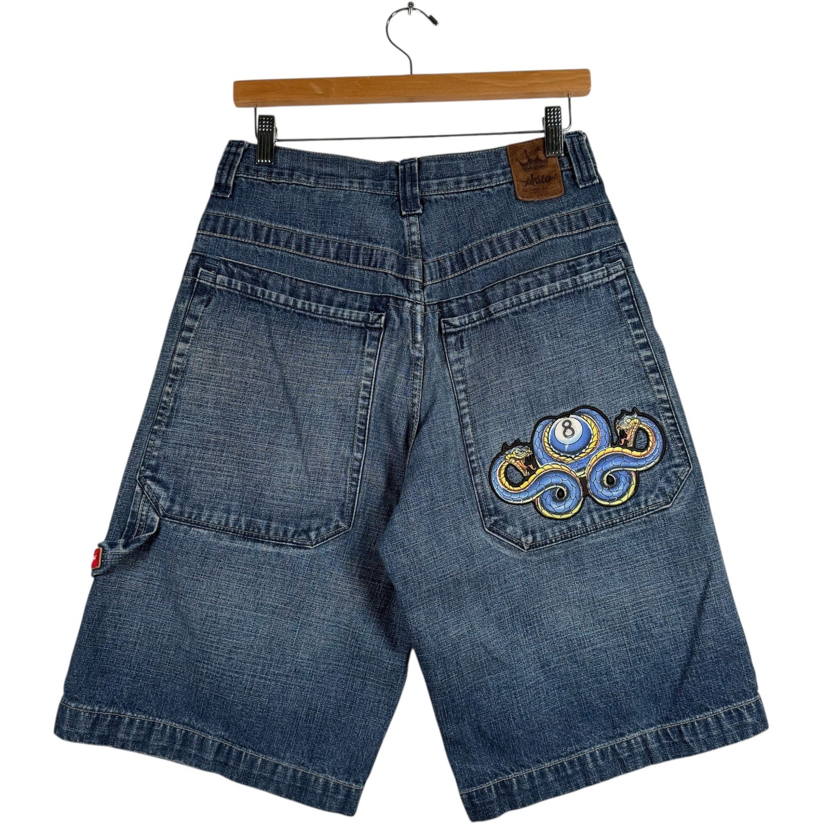 Y2K Jnco Jeans Dragon Denim Shorts 30