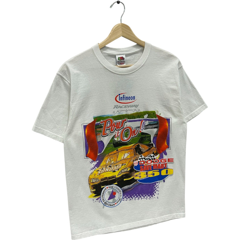 Vintage Dodge Save Mart 350 Infineon Raceway NASCAR Tee