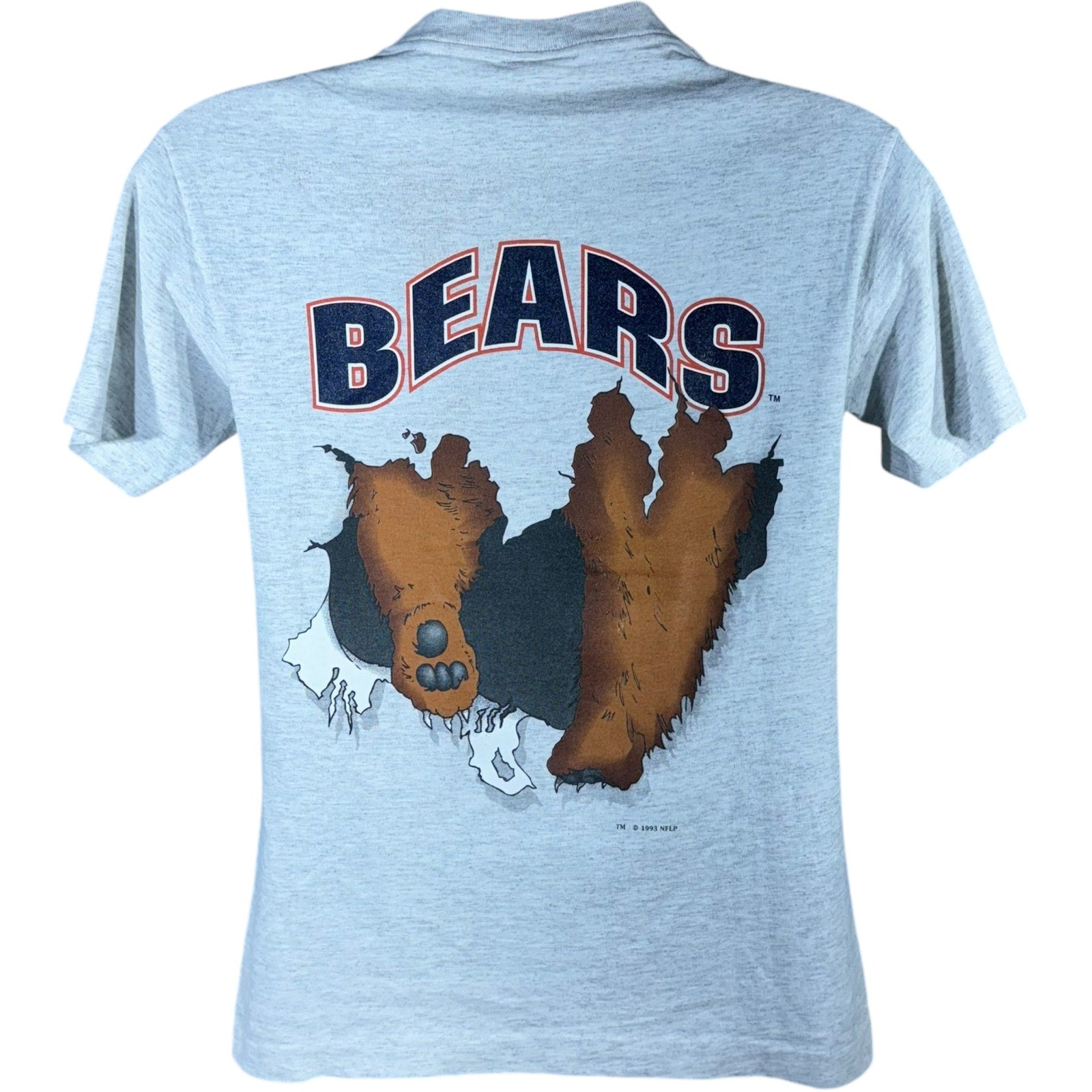 Vintage Chicago Bears Nutmeg Mascot Breakthrough Youth Tee 90s