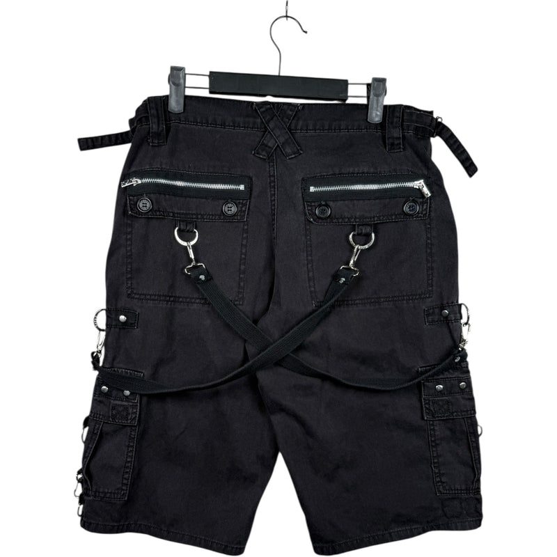 Vintage Tripp NYC Industrial Grunge Cargo Shorts 30