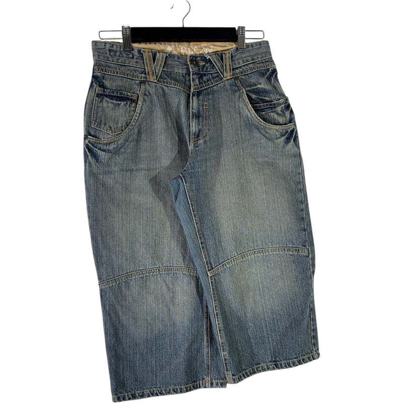 Vintage ALCW Wide Leg Denim Shorts 30