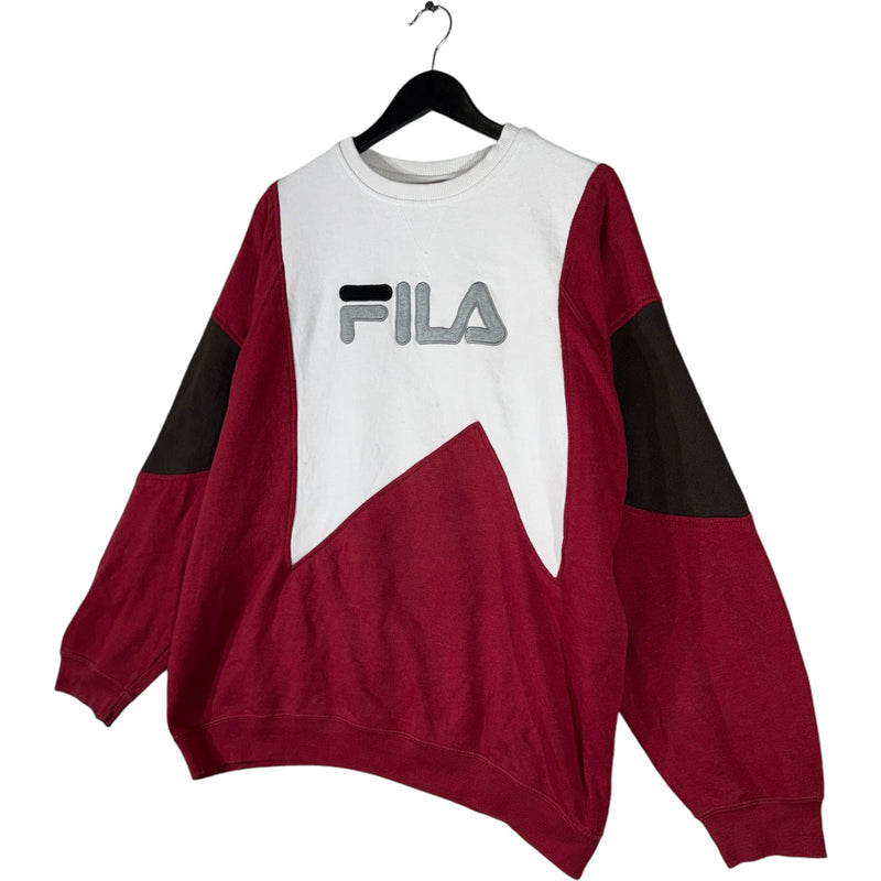 Vintage Fila Cut & Sew Chest Logo Crewneck