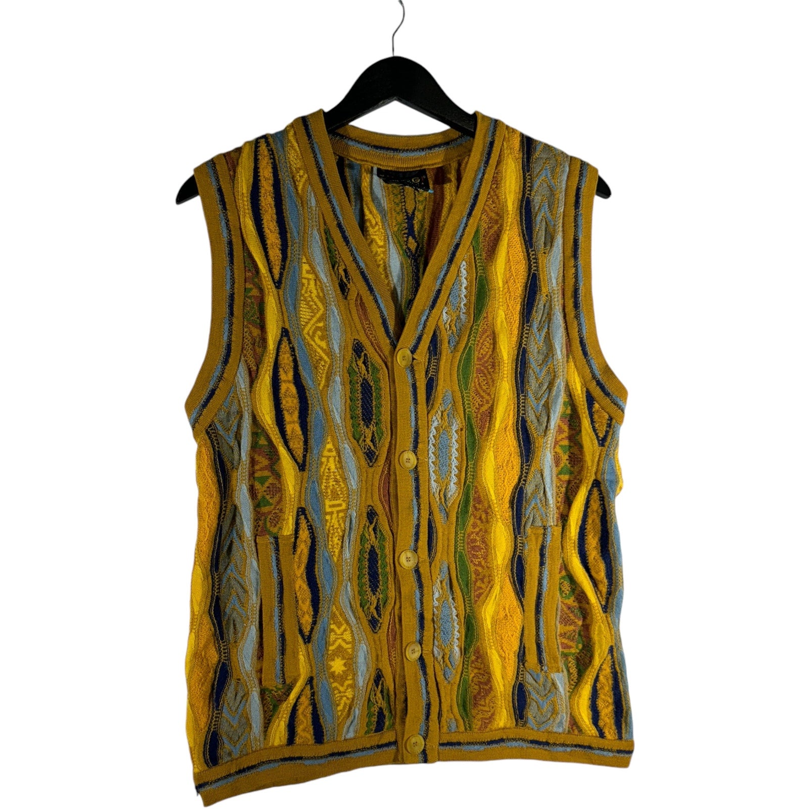 Vintage Coogi 3D Knit Sweater Vest