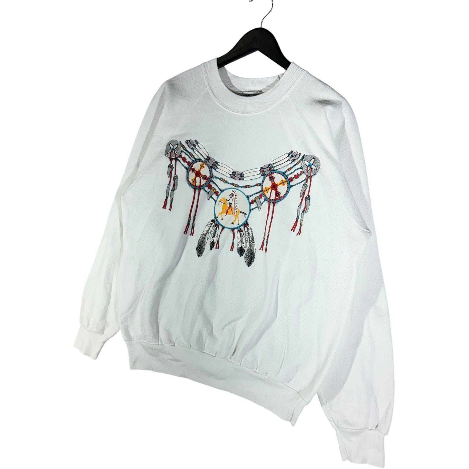 Vintage Native American Dream Catcher Crewneck