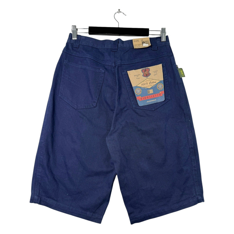 Vintage Rigolletto Denim Shorts NWT 30 x 13