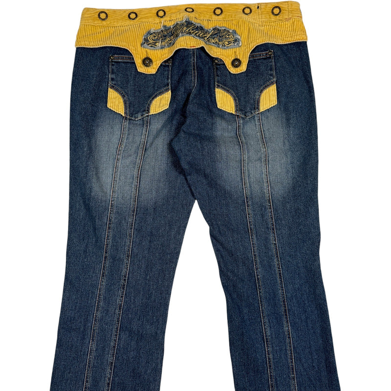 Vintage Y2K Flared Denim Jeans