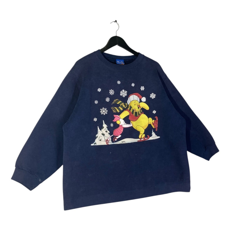 Vintage Disney Winnie the Pooh Christmas Women's Crewneck