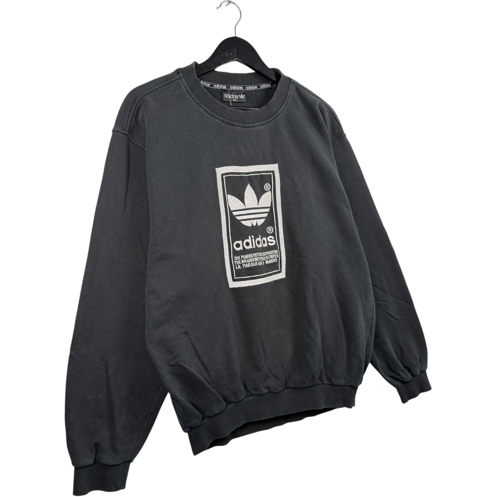 Vintage Adidas Box Logo Crewneck
