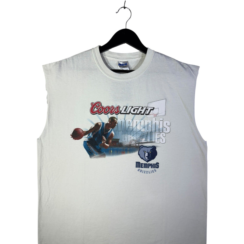 Vintage Memphis Grizzlies Coors Light Tank Top