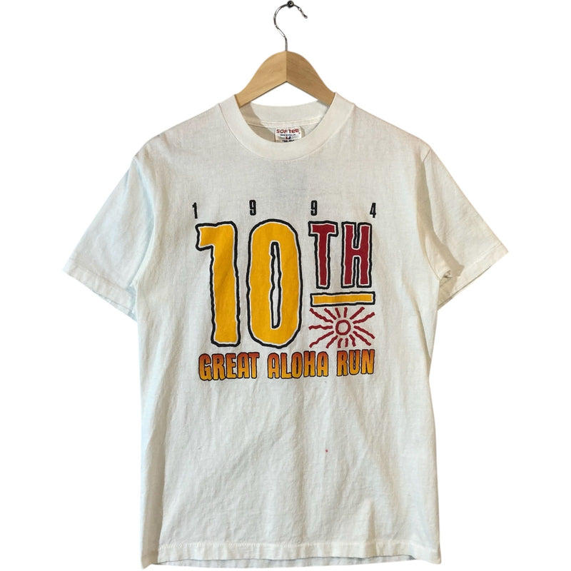 Vintage 10th Great Aloha Run "In Training" Tee 1994
