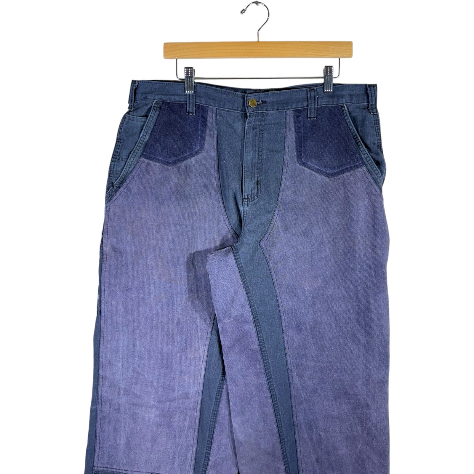 Cut & Sew Carhartt Double Knee Denim Carpenter Pants