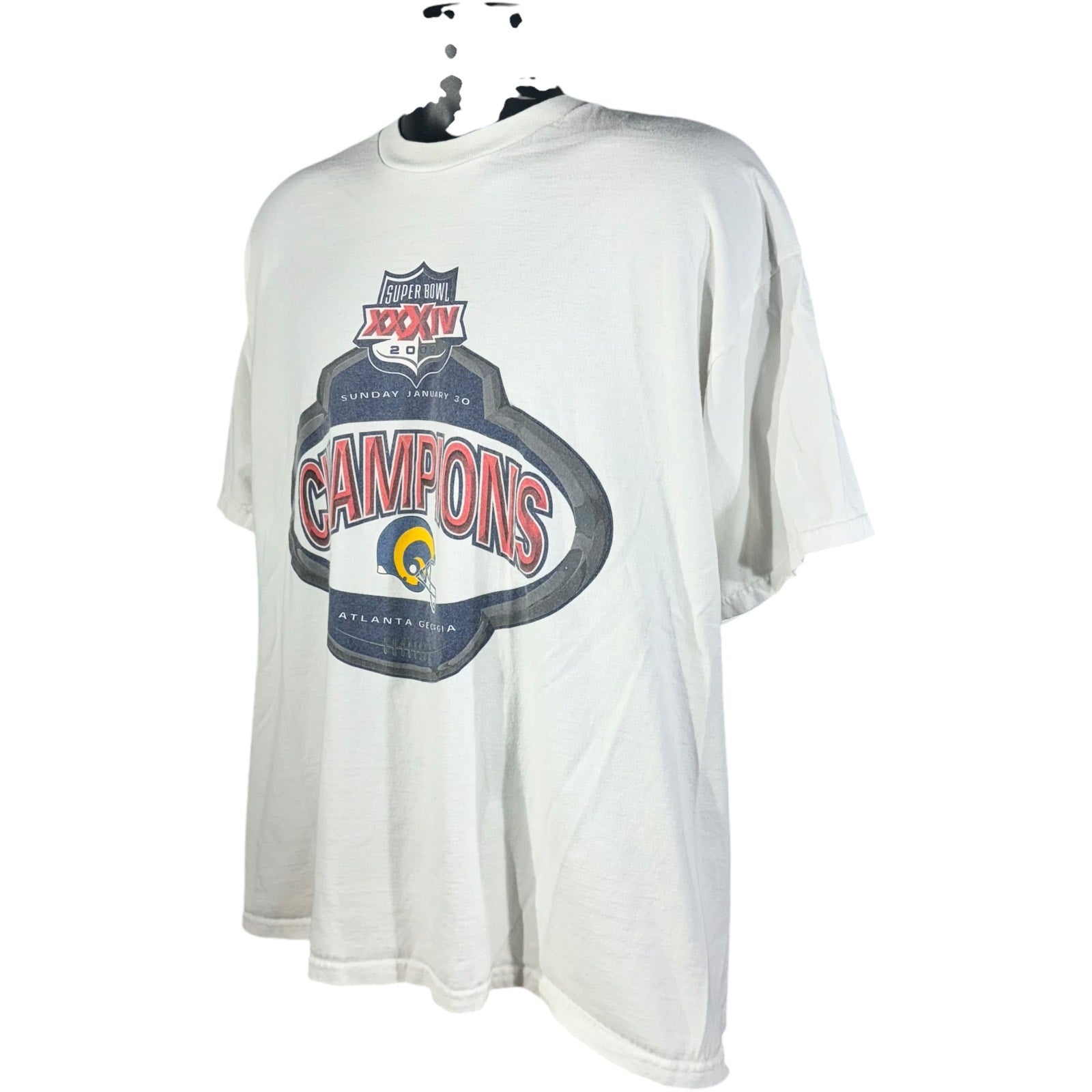 Vintage St. Louis Rams Superbowl 34 Champions Tee