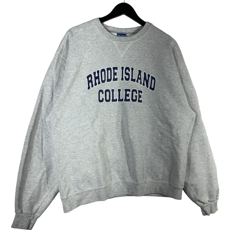 Vintage Rhode Island College Champion Crewneck