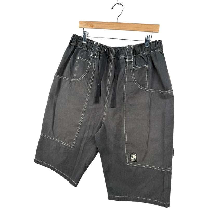 Vintage Kiabi Carpenter Double Knee Cargo Shorts 42