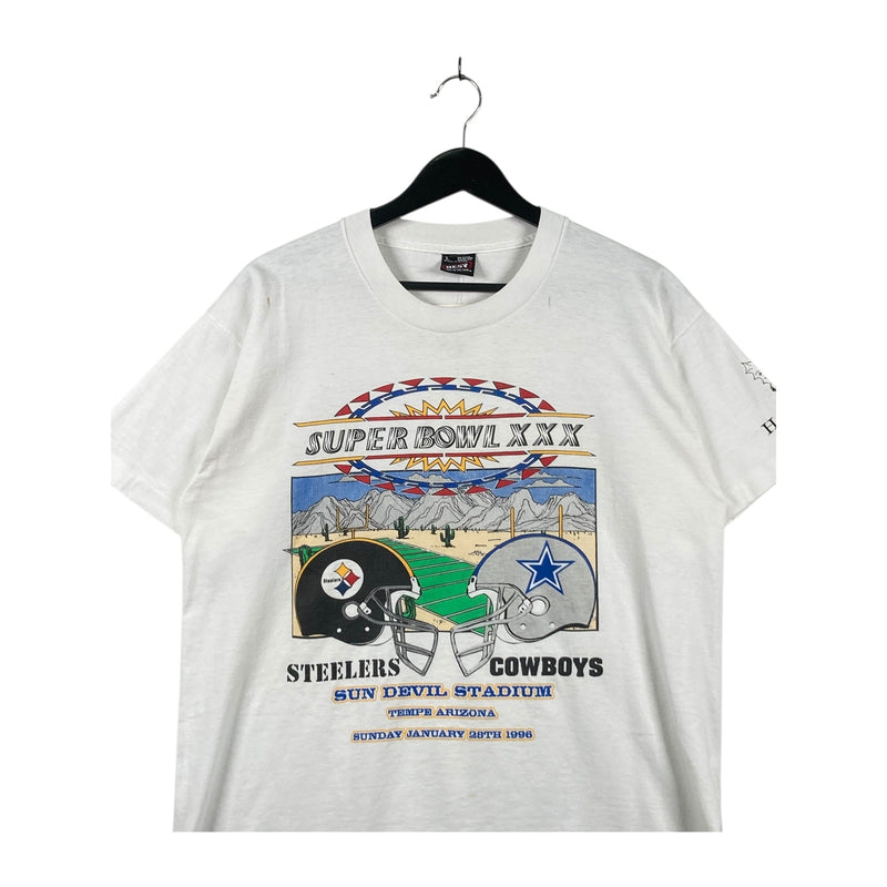 Vintage NFL Super Bowl Steelers Vs Cowboys T-Shirt