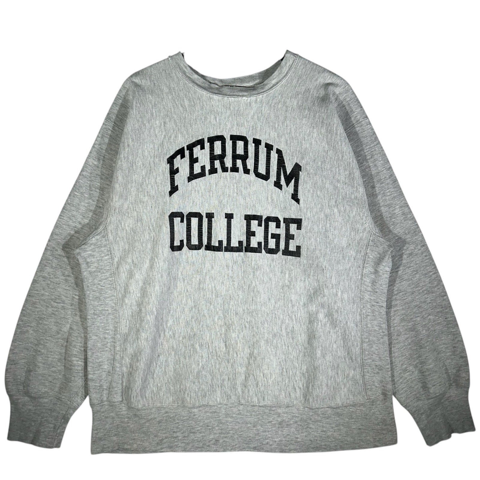 Vintage Champion Reverse Weave Warm Up Ferrum College Crewneck