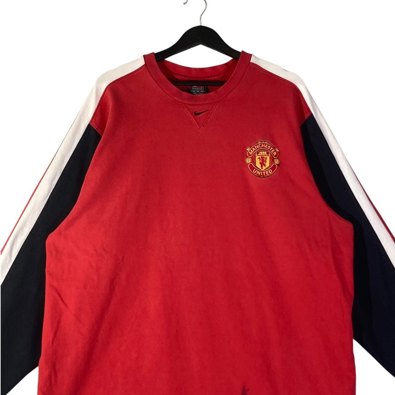 Vintage Nike Team Manchester United Soccer Long Sleeve T-Shirt