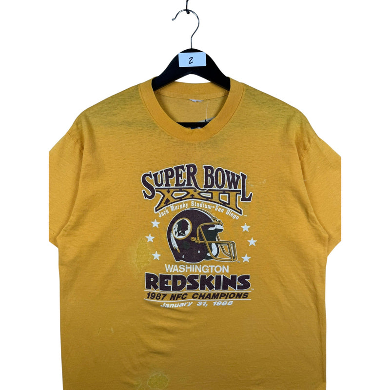 Vintage NFL Super Bowl XXII Washington Redskins T-Shirt