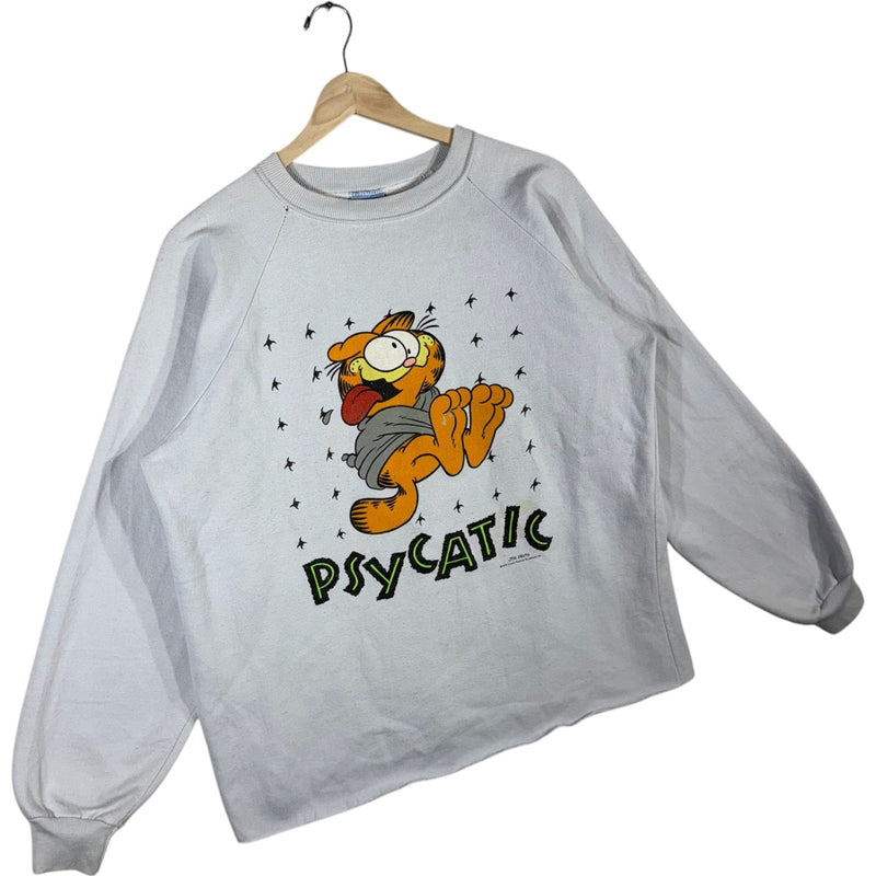 Vintage Garfield "Psycatic" Crewneck