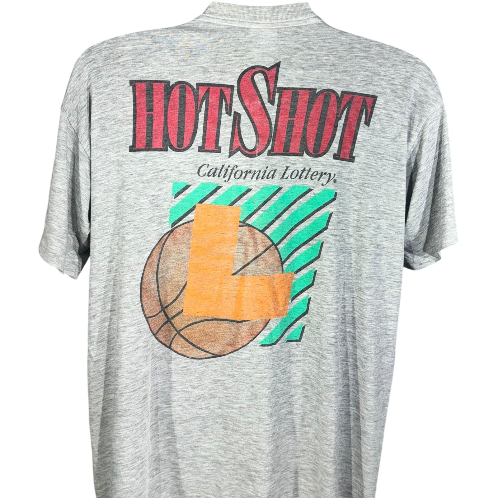 Vintage Los Angeles Lakers Caricature "Hot Shot" Tee 90s