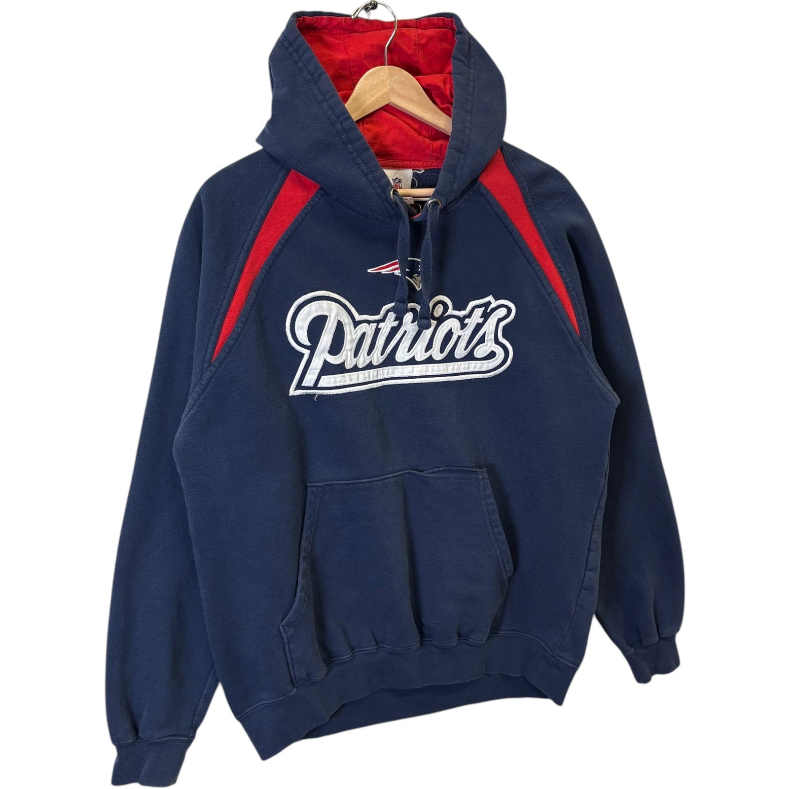 Vintage NFL New England Patriots Logo Hoodie