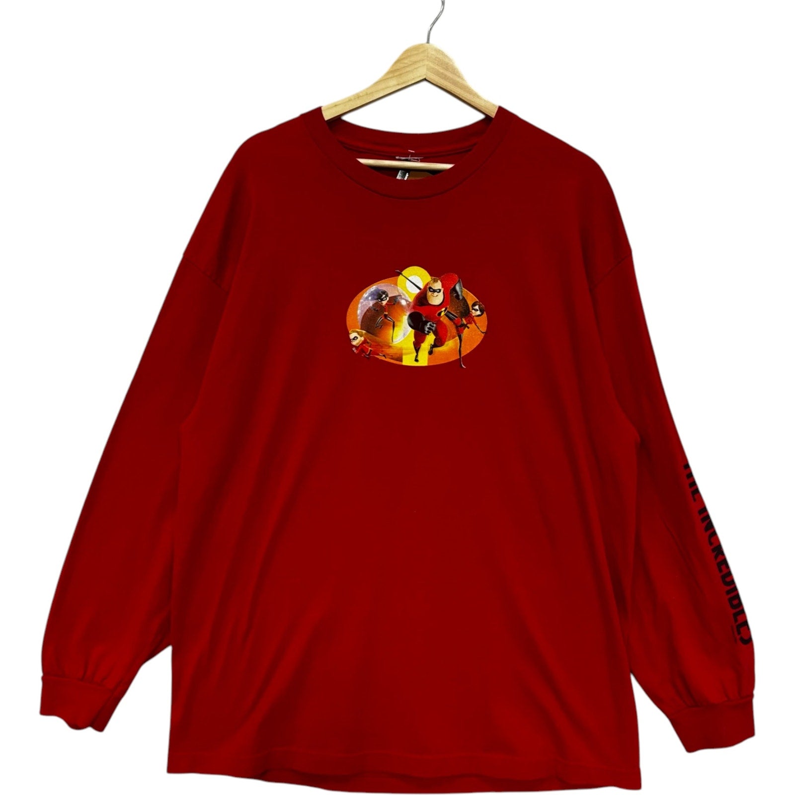 Vintage The Incredibles Movie Promo Long Sleeve