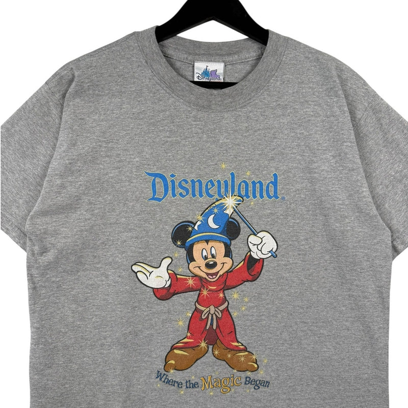 Vintage Disneyland Resort Mickey Mouse Sorcerer Magic T-Shirt