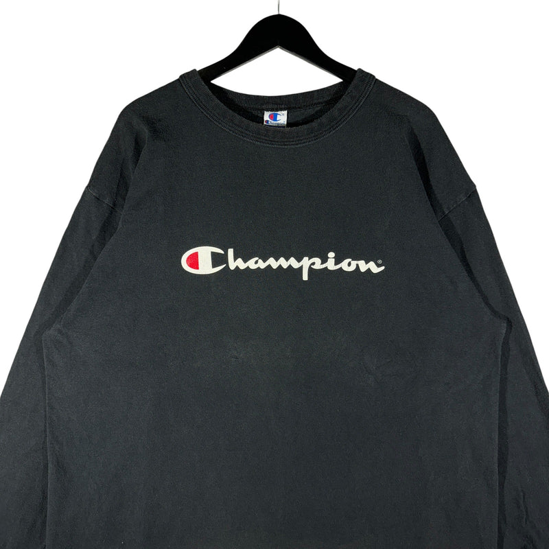 Vintage Champion Logo Long Sleeve