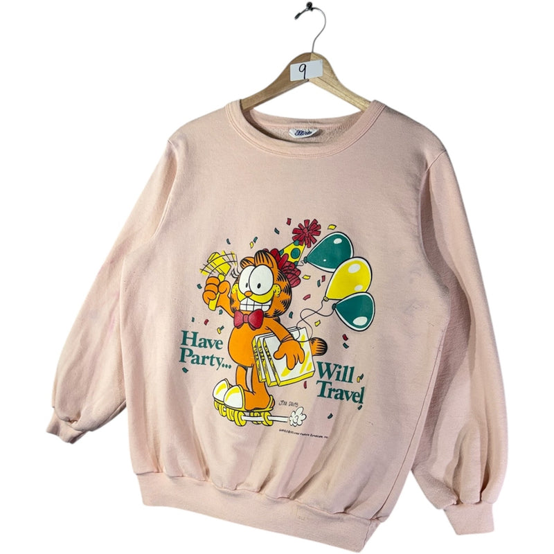 Vintage Garfield Comic Graphic Crewneck