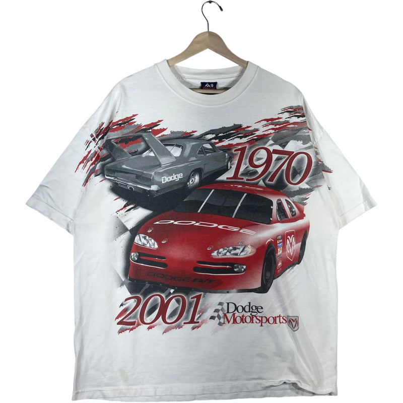 Vintage Dodge Motorsports "We're Back" Car Tee 2001