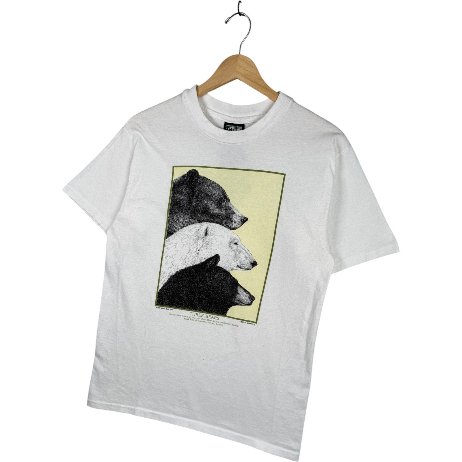 Vintage Liberty Graphics Three Bears T-Shirt
